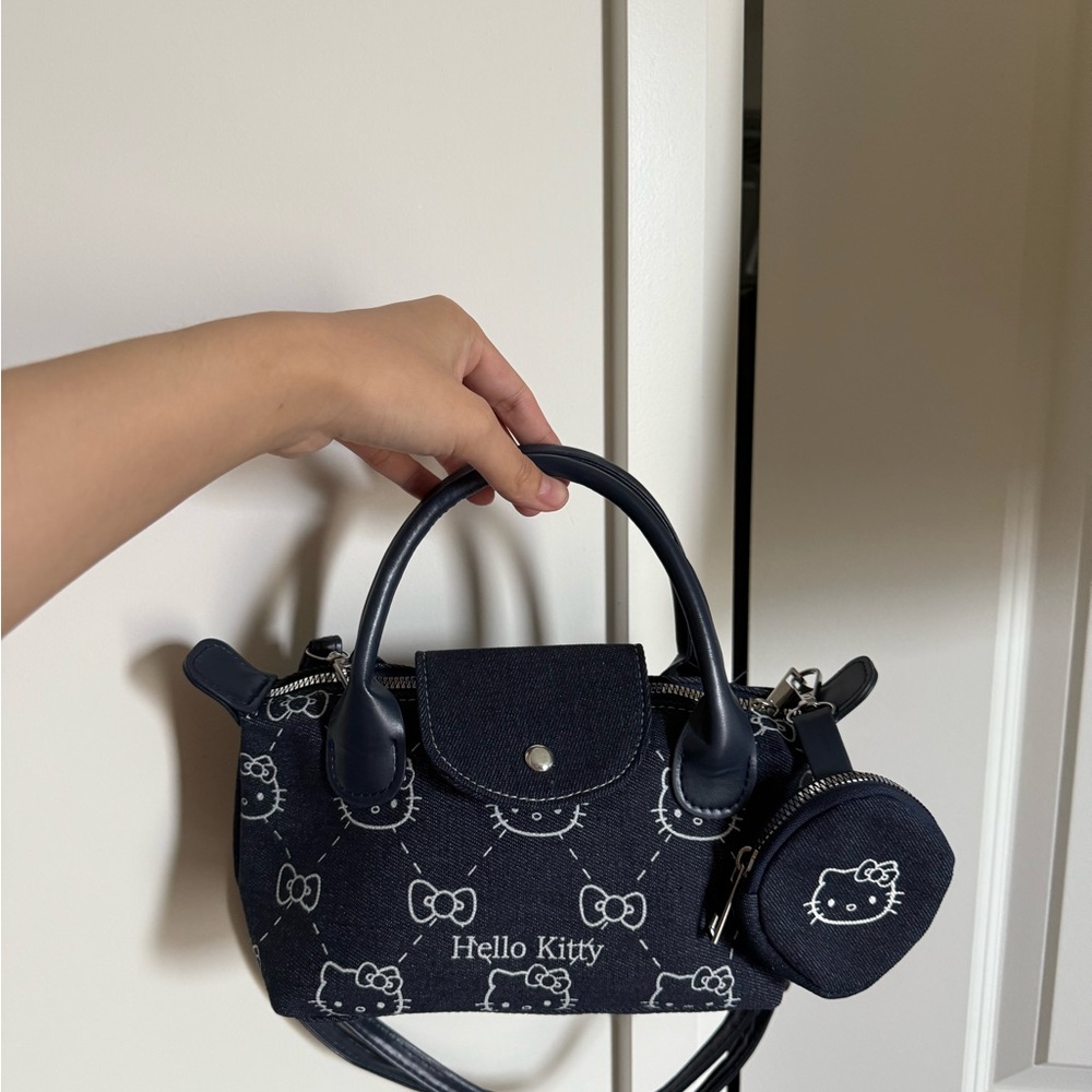 Hello Kitty Denim Blue Bag